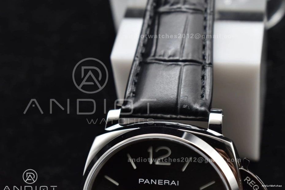 Best 42mm PAM1250 Gray 978 on Leather Dial Edition Due Luminor WaterResistant Strap Black P VSF 0502